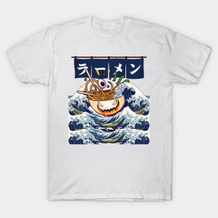 The Great Ramen off Kanagawa T-Shirt